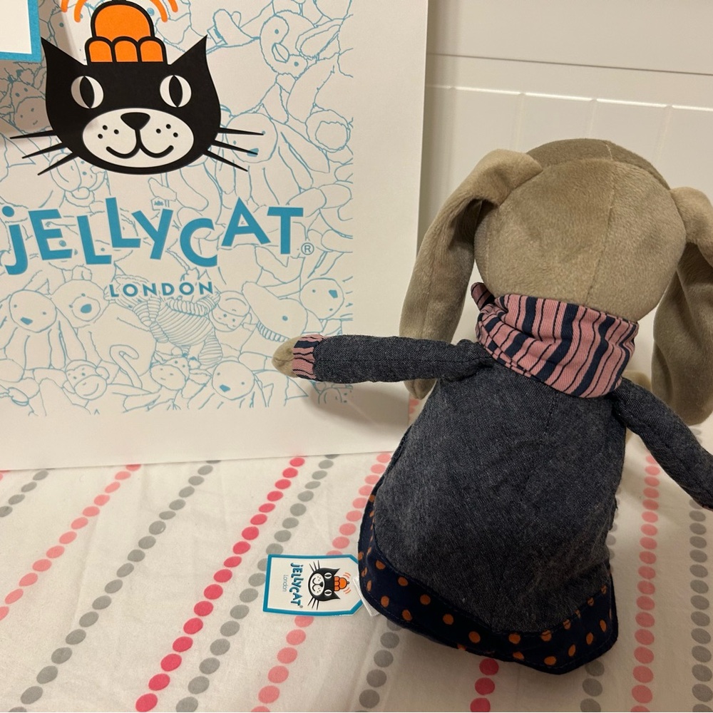 NEW Jellycat Riverside Rambler Rabbit - Picture 2 of 3